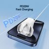 EDA008818901A_3.jpg USAMS CC227 T65 PD20W USB-C / Type-C Single Port Fast Charger, UK Plug, CC227