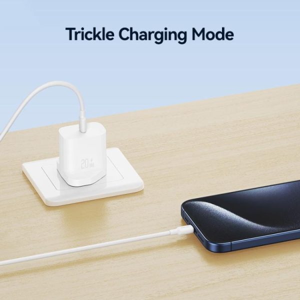 EDA008818901A_6.jpg USAMS CC227 T65 PD20W USB-C / Type-C Single Port Fast Charger, UK Plug, CC227