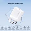 EDA008818901A_7.jpg USAMS CC227 T65 PD20W USB-C / Type-C Single Port Fast Charger, UK Plug, CC227