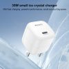 EDA008867901A_7.jpg Yesido YC16U PD 35W Type-C Mini Ice Cube Fast Charger, US Plug