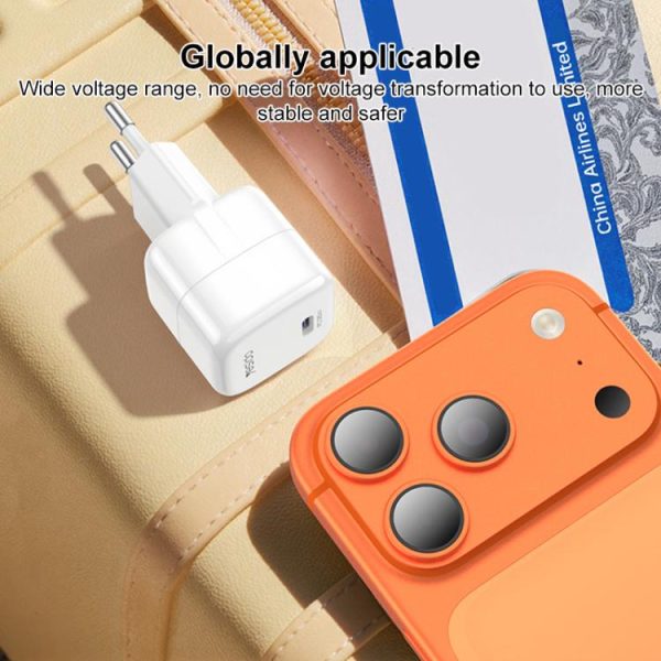 Yesido YC103 PD 35W Type-C Mini Ice Cube Fast Charger, EU Plug