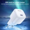 Yesido YC103 PD 35W Type-C Mini Ice Cube Fast Charger, EU Plug