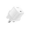 EDA008868301A-1.jpg Yesido YC149 PD 35W Type-C Mini Ice Cube Fast Charger, UK Plug