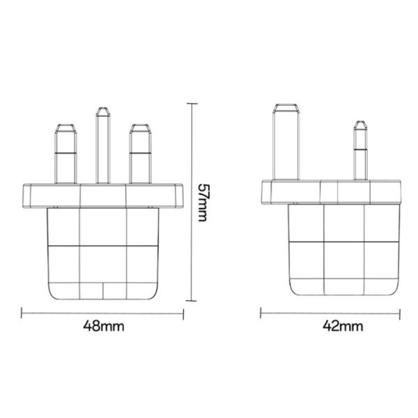EDA008868301A_1.jpg Yesido YC149 PD 35W Type-C Mini Ice Cube Fast Charger, UK Plug