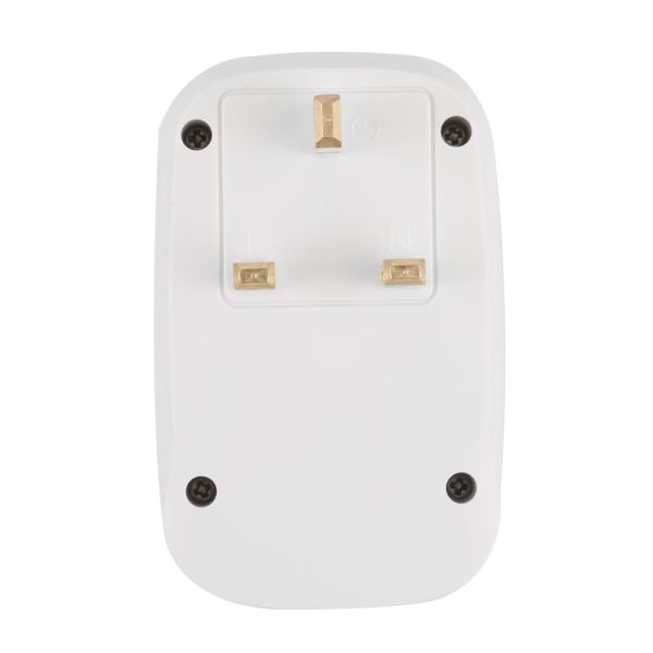 EPS0056_1.jpg NK-823 2000W Dual USB Travel Charger Power Adapter Socket, UK Plug
