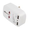 EPS0056_3.jpg NK-823 2000W Dual USB Travel Charger Power Adapter Socket, UK Plug