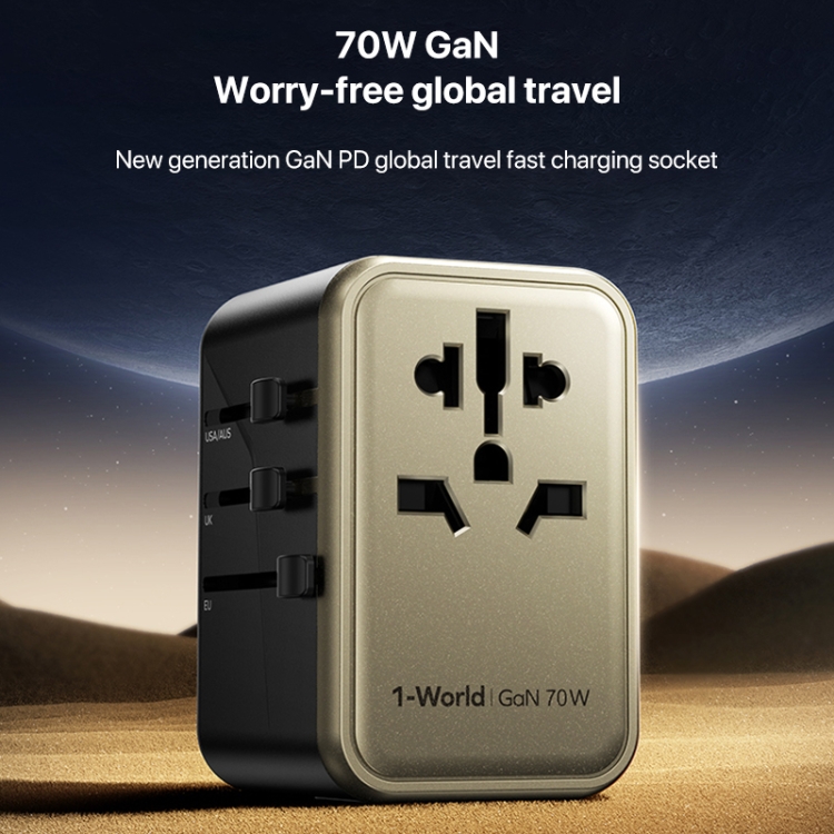 MOMAX 1-World UA8 PD 70W Fast Charger Power Adapter, UA8 7 MOMAX 1-World UA8 PD 70W Fast Charger Power Adapter, UA8 - Image 7