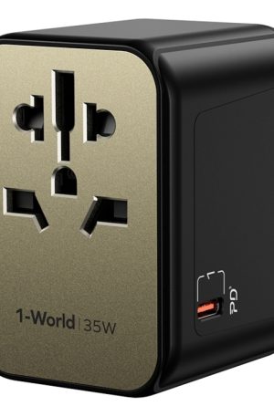 MOMAX 1-World UA9 PD 35W Fast Charger Power Adapter, UA9