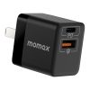 EPS0076B-1.jpg MOMAX UM36 PD 20W USB-C / Type-C + USB Fast Charger Power Adapter, CN Plug, UM36