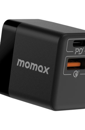MOMAX UM36 PD 20W USB-C / Type-C + USB Fast Charger Power Adapter, CN Plug, UM36
