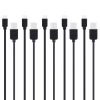HWL-4011.jpg 5 PCS HAWEEL 1m High Speed Micro USB to USB Data Sync Charging Cable Kits, For Samsung, Huawei, Xiaomi, LG, HTC and other Smartphones