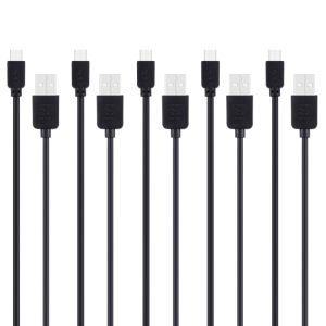5 PCS HAWEEL 1m High Speed Micro USB to USB Data Sync Charging Cable Kits, For Samsung, Huawei, Xiaomi, LG, HTC and other Smartphones