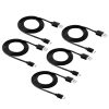 HWL-4011_1.jpg 5 PCS HAWEEL 1m High Speed Micro USB to USB Data Sync Charging Cable Kits, For Samsung, Huawei, Xiaomi, LG, HTC and other Smartphones