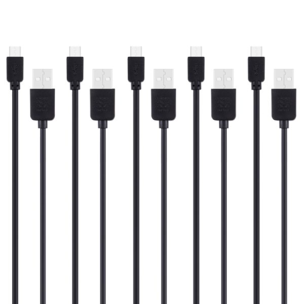 HWL-4011_2.jpg 5 PCS HAWEEL 1m High Speed Micro USB to USB Data Sync Charging Cable Kits, For Samsung, Huawei, Xiaomi, LG, HTC and other Smartphones
