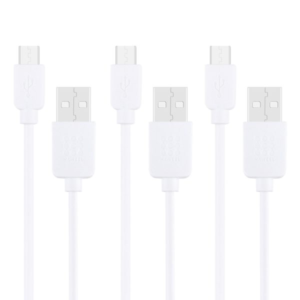 HWL-4013_2.jpg 3 PCS HAWEEL 1m High Speed Micro USB to USB Data Sync Charging Cable Kits, For Samsung, Huawei, Xiaomi, LG, HTC and other Smartphones