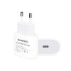HWL3323EU-1.jpg HAWEEL PD 20W Single USB-C / Type-C Interface QC Travel Charger, Support Full QC Protocol, EU Plug, QC Charger EU Plug