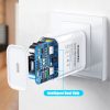 HWL3323EU_3.jpg HAWEEL PD 20W Single USB-C / Type-C Interface QC Travel Charger, Support Full QC Protocol, EU Plug, QC Charger EU Plug