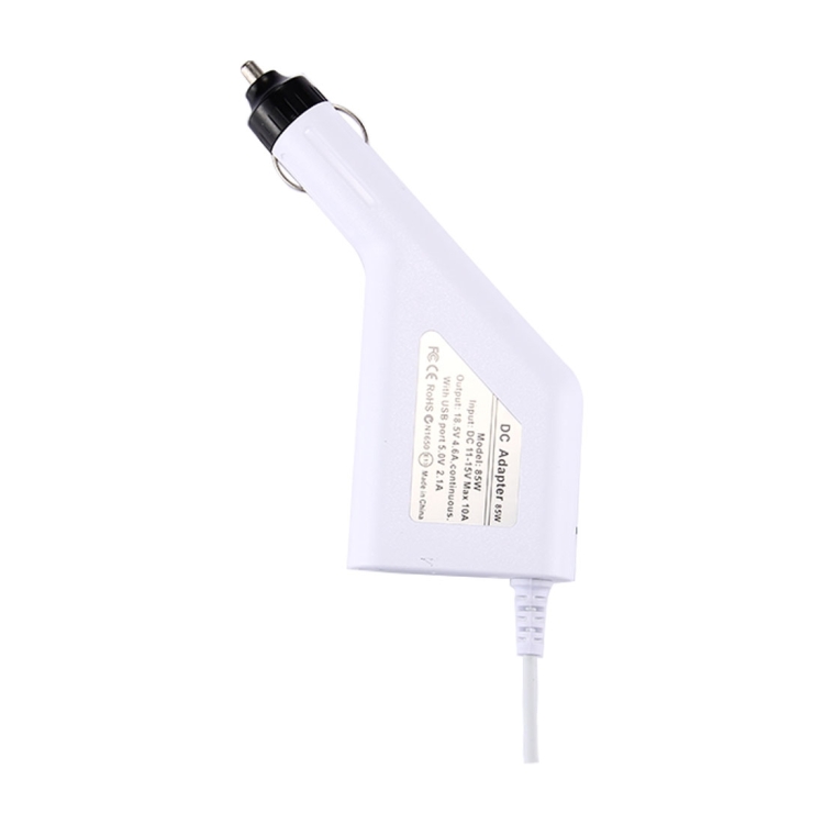 85W 18.5V 4.6A 5 Pin L Style MagSafe 1 Car Charger with 1 USB Port for Apple Macbook A1150 / A1151 / A1172 / A1184 / A1211 / A1370 , Length: 1.7m 3 85W 18.5V 4.6A 5 Pin L Style MagSafe 1 Car Charger with 1 USB Port for Apple Macbook A1150 / A1151 / A1172 / A1184 / A1211 / A1370 , Length: 1.7m - Image 3