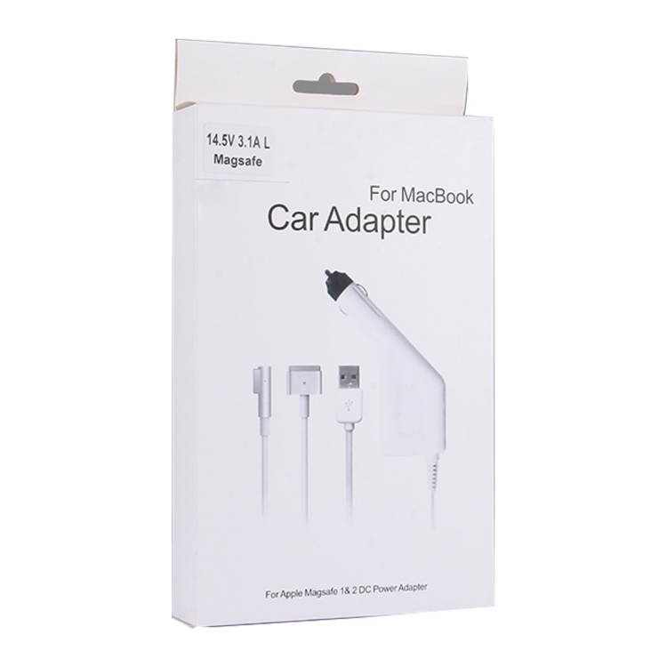 85W 18.5V 4.6A 5 Pin L Style MagSafe 1 Car Charger with 1 USB Port for Apple Macbook A1150 / A1151 / A1172 / A1184 / A1211 / A1370 , Length: 1.7m 6 85W 18.5V 4.6A 5 Pin L Style MagSafe 1 Car Charger with 1 USB Port for Apple Macbook A1150 / A1151 / A1172 / A1184 / A1211 / A1370 , Length: 1.7m - Image 6