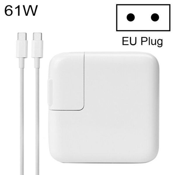 IP8G0133W-1.jpg 61W Type-C Power Adapter with 1.8m Cable, EU Plug, 61W EU Plug