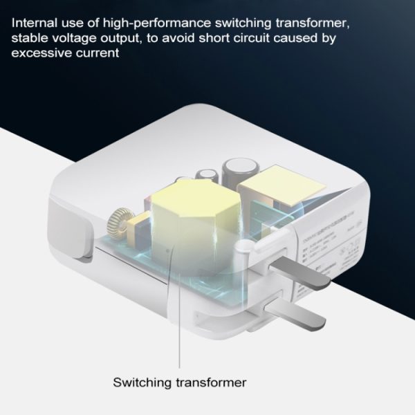 IP8G0134W_9.jpg 87W Type-C Power Adapter Portable Charger with 1.8m Type-C Charging Cable, US Plug, 87W US Plug