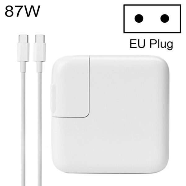 IP8G0135W-1.jpg 87W Type-C Power Adapter Portable Charger with 1.8m Type-C Charging Cable, EU Plug, 87W EU Plug
