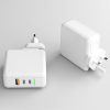 IP8G0673B_3.jpg 65W USB Ports x 1 + Type-C Port x 2 GaN Portable Mini Fast Charger Travel Charger with UK & US & EU Plug Set