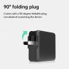 IP8G0673B_4.jpg 65W USB Ports x 1 + Type-C Port x 2 GaN Portable Mini Fast Charger Travel Charger with UK & US & EU Plug Set