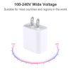 IP8G0733_3.jpg PD 20W Single USB-C / Type-C Interface Travel Charger, US Plug