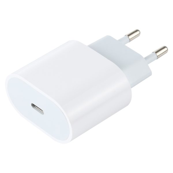 IP8G0793_2.jpg L-012 2 in 1 20W PD USB-C / Type-C Interface Travel Charger + USB-C / Type-C to 8 Pin Data Cable Set, EU Plug