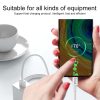 IP8G1097W_1.jpg IVON CA70 Micro USB Fast Charging Data Cable, Length: 1m, Micro USB, Length: 1m