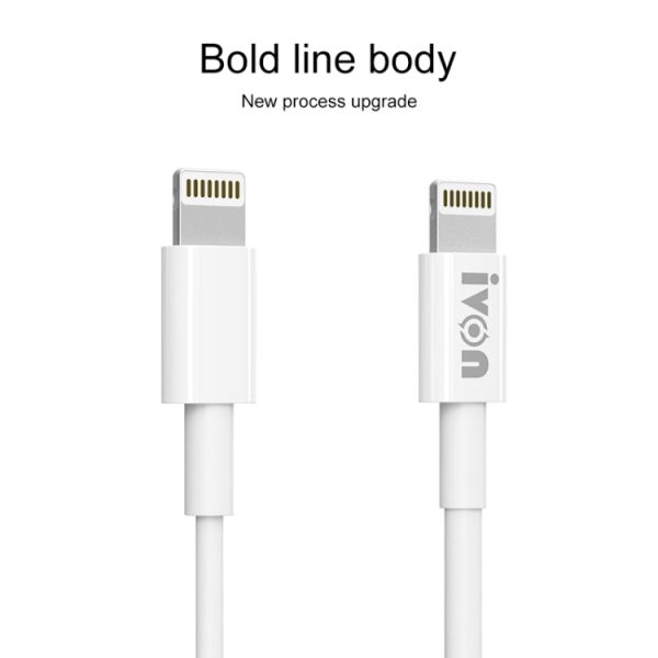 IP8G1097W_4.jpg IVON CA70 Micro USB Fast Charging Data Cable, Length: 1m, Micro USB, Length: 1m