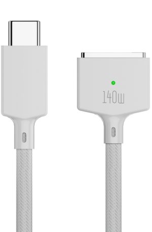 140W USB-C / Type-C to MagSafe 3 Magnetic Fast Charging Cable, Length:2m
