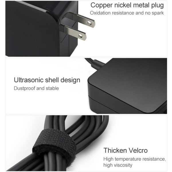 IP8G3133_4.jpg 45W USB-C / Type-C Power Adapter Portable Charger for Laptops with Type-C Charging Cable, US Plug