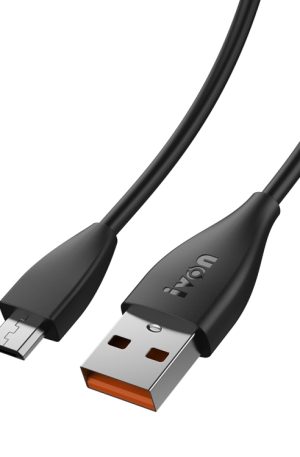 IVON CA87 USB to Micro USB TPE Fast Charge Data Cable, Cable Length: 1m, Micro USB