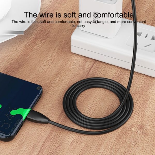 IP8G3415_B7-1.jpg IVON CA87 USB to Micro USB TPE Fast Charge Data Cable, Cable Length: 1m, Micro USB