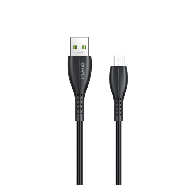 IP8G8635_1-1.jpg awei CL-115M 1m 2.4A USB to Micro USB Charging Cable