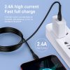 IP8G8635_5-1.jpg awei CL-115M 1m 2.4A USB to Micro USB Charging Cable