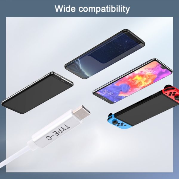 MBC0275W_4.jpg 45W / 60W / 65W 5 Pin MagSafe 1 (L-Shaped) to USB-C / Type-C PD Charging Cable, 45W / 60W / 65W MagSafe 1