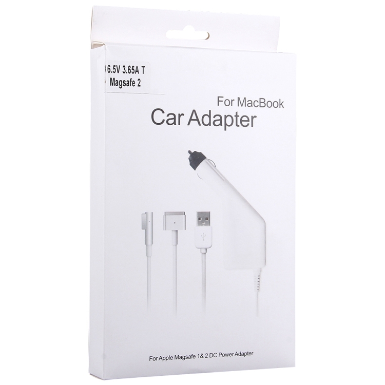 60W 16.5V 3.65A 5 Pin T Style MagSafe 2 Car Charger with 1 USB Port for Apple Macbook A1465 / A1502 / A1435 / MD212 / MD2123 / MD662, Length: 1.7m 3 60W 16.5V 3.65A 5 Pin T Style MagSafe 2 Car Charger with 1 USB Port for Apple Macbook A1465 / A1502 / A1435 / MD212 / MD2123 / MD662, Length: 1.7m - Image 3