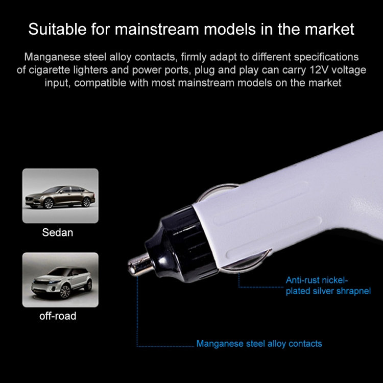 60W 16.5V 3.65A 5 Pin T Style MagSafe 2 Car Charger with 1 USB Port for Apple Macbook A1465 / A1502 / A1435 / MD212 / MD2123 / MD662, Length: 1.7m 5 60W 16.5V 3.65A 5 Pin T Style MagSafe 2 Car Charger with 1 USB Port for Apple Macbook A1465 / A1502 / A1435 / MD212 / MD2123 / MD662, Length: 1.7m - Image 5