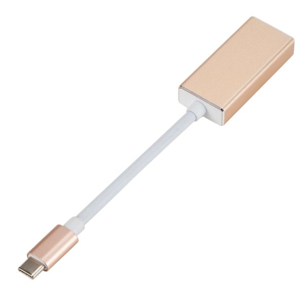 MBC6608J_1.jpg USB-C / Type-C 3.1 Male to DP Female HD Converter, Length: 12cm