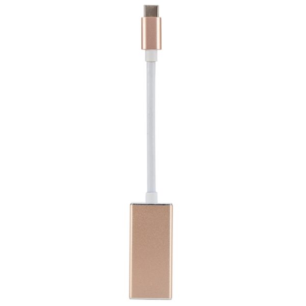 MBC6608J_2.jpg USB-C / Type-C 3.1 Male to DP Female HD Converter, Length: 12cm