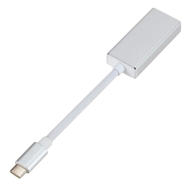 MBC7815S_1.jpg USB-C / Type-C 3.1 Male to Mini DP Female HD Converter, Length: 12cm, Silver, Gold