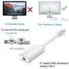 MBC7815S_4.jpg USB-C / Type-C 3.1 Male to Mini DP Female HD Converter, Length: 12cm, Silver, Gold