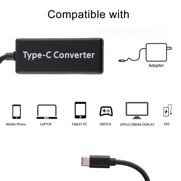 PC0914B_4.jpg 65W 5 Pin MagSafe Series to USB-C / Type-C Converter for MacBook