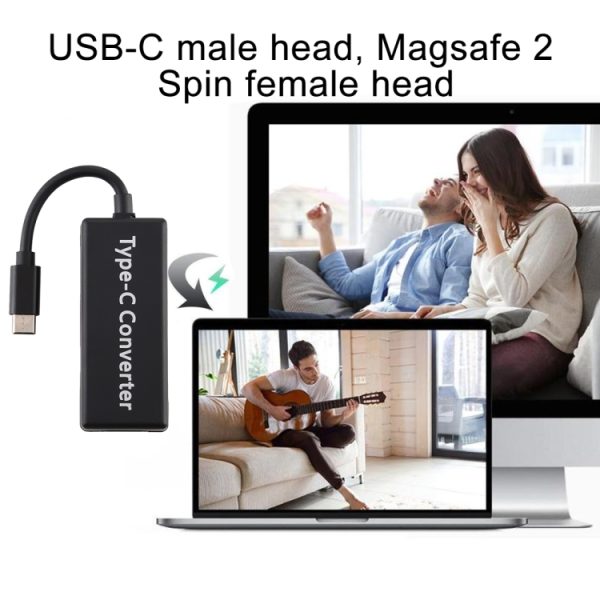 PC0914B_5.jpg 65W 5 Pin MagSafe Series to USB-C / Type-C Converter for MacBook