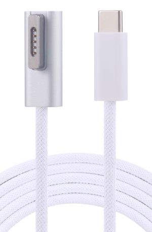 45W / 60W / 65W / 85W 5 Pin MagSafe 2 (T-Shaped) to USB-C / Type-C PD Charging Cable, MagSafe 2