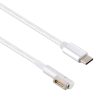 PC0916W_2.jpg 45W / 60W / 65W / 85W 5 Pin MagSafe 1 (L-Shaped) to USB-C / Type-C PD Charging Cable, MagSafe 1