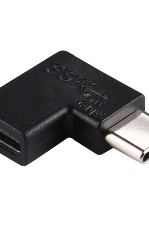 90 Degrees Right Angle USB-C / Type-C Female to Male Converter Adapter